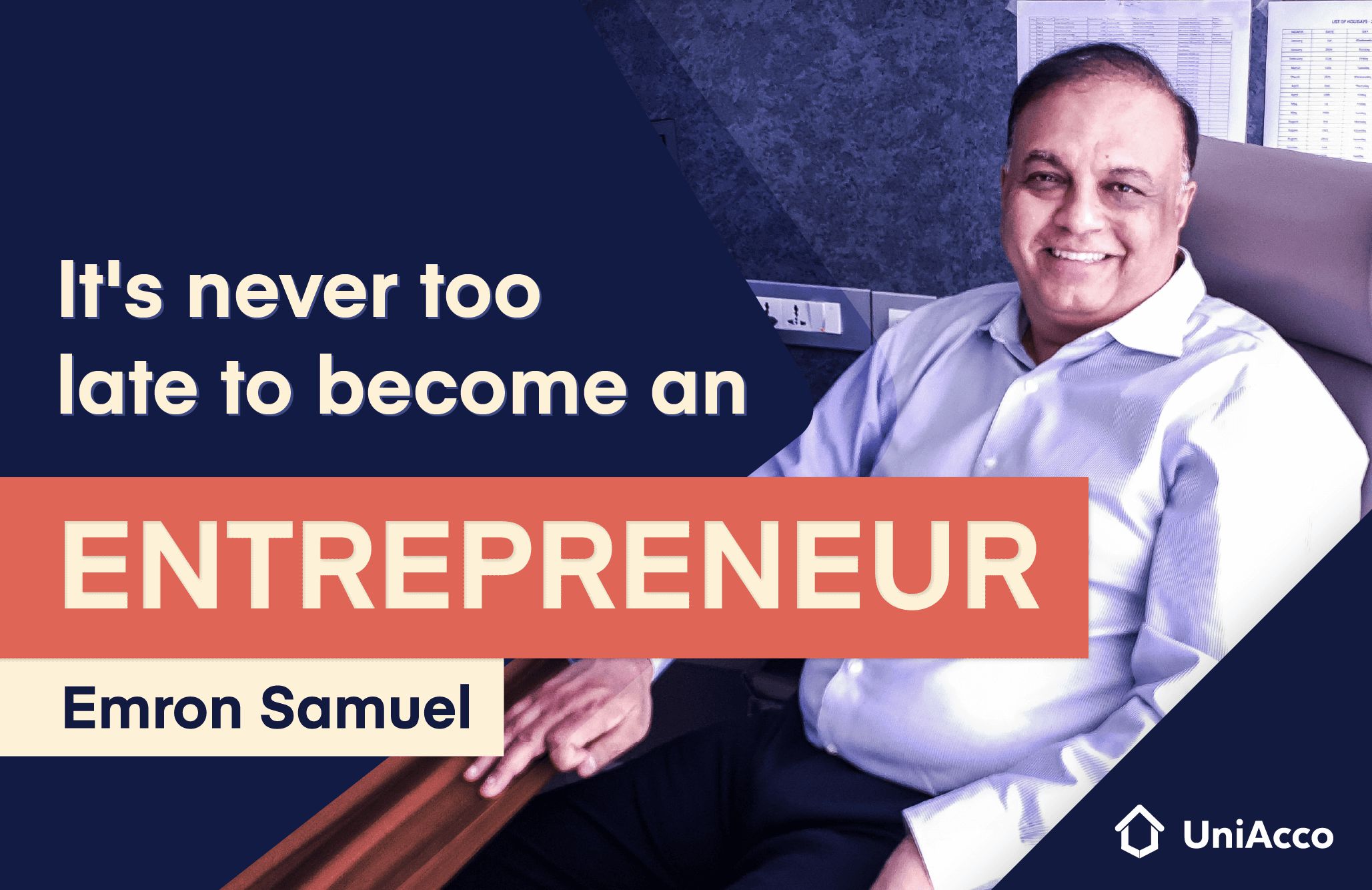 It’s never too late to become an Entrepreneur