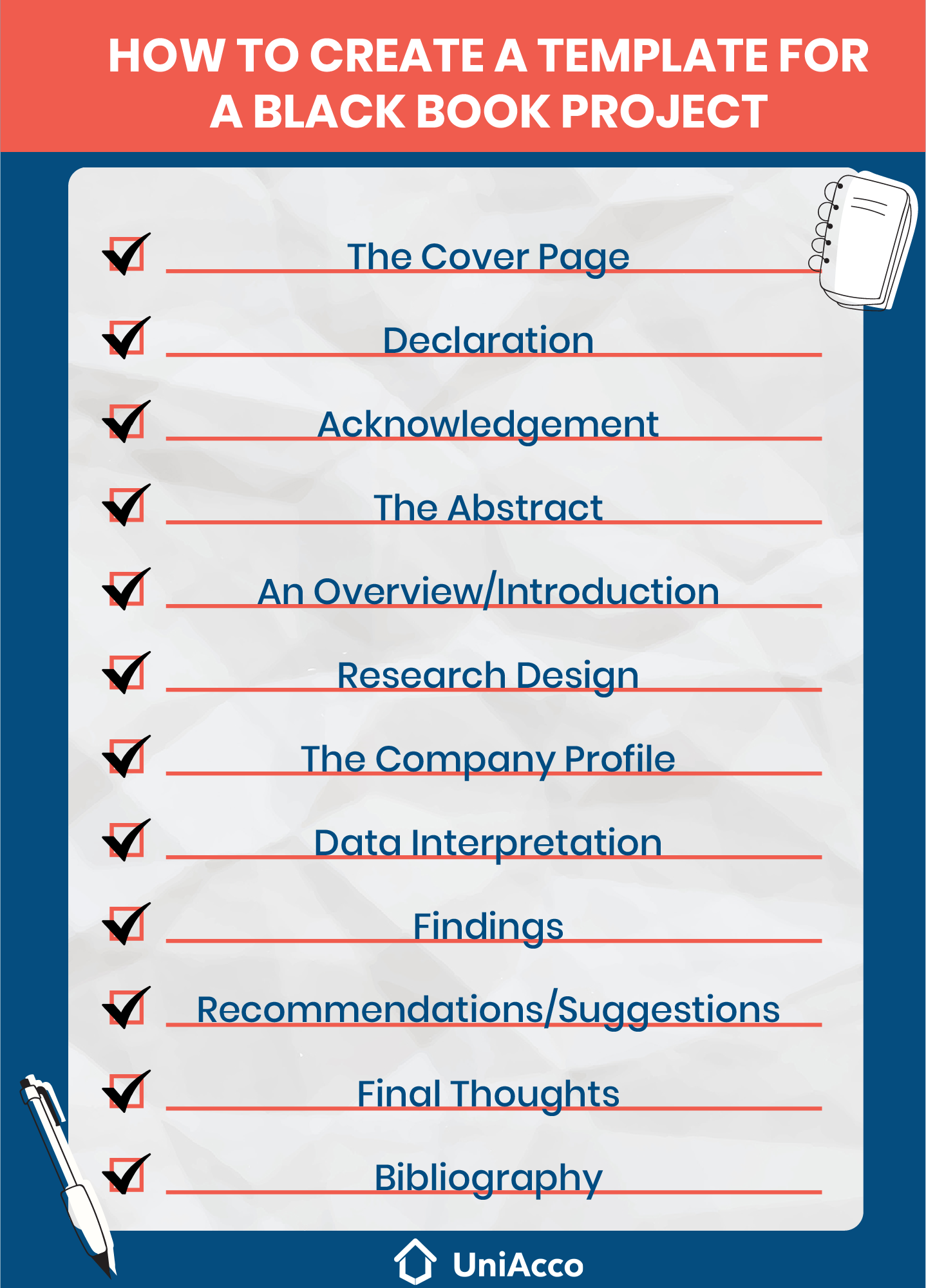 Black Book Project Topics Discover the Top Ideas For A+ Grade UniAcco