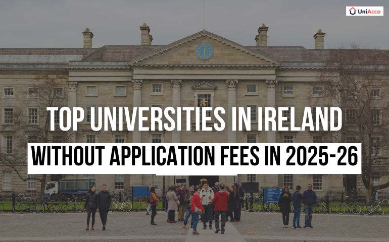 universities in ireland without application fees