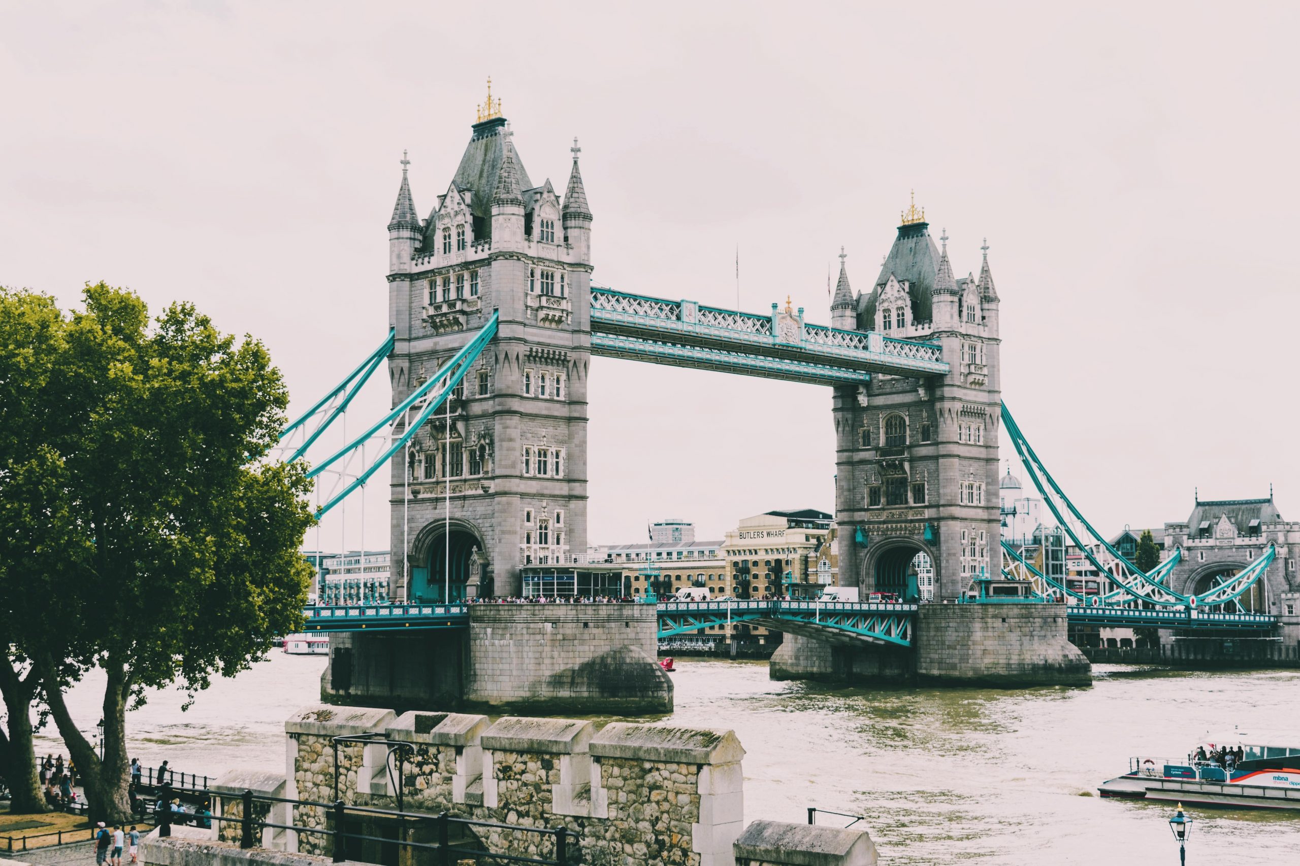 rainy day in London
